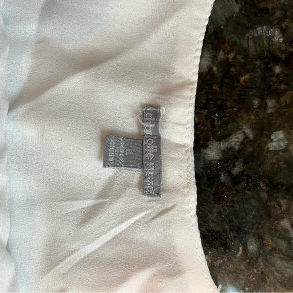 Charlotte Russe sequined flowy cropped tank. Lightweight. Swing style. Size L - Picture 5 of 10